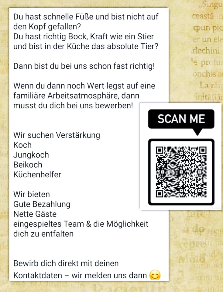 Stellenausschreibung