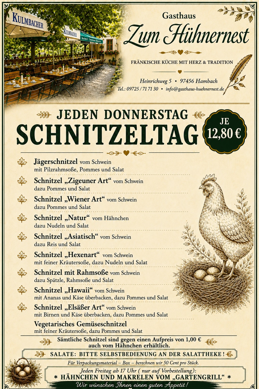 Schnitzelkarte